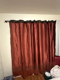 Silk Blackout Curtains with liner (3 pieces)