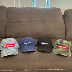 Supreme camp caps