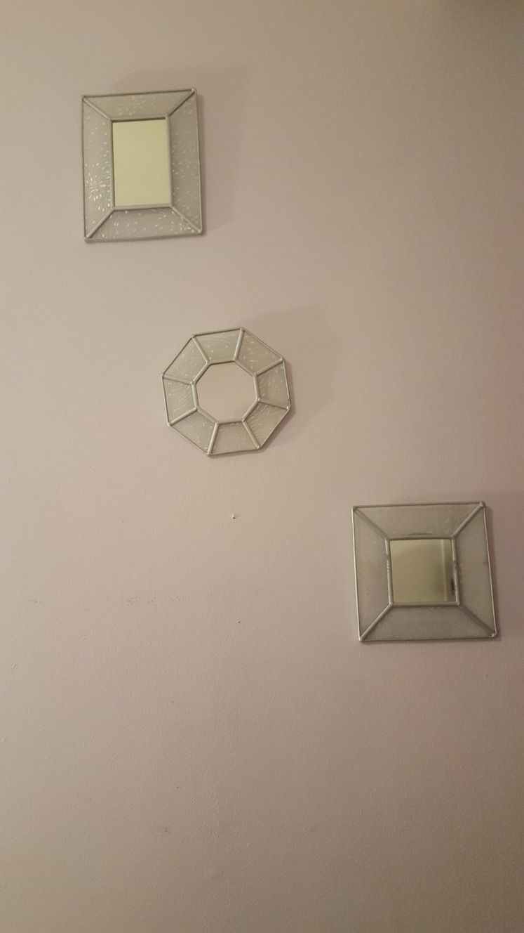 Set of 3 mirrors