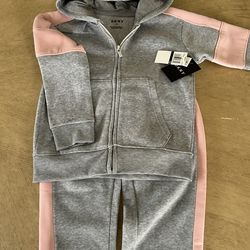 Girls hoodie and sweatpants set