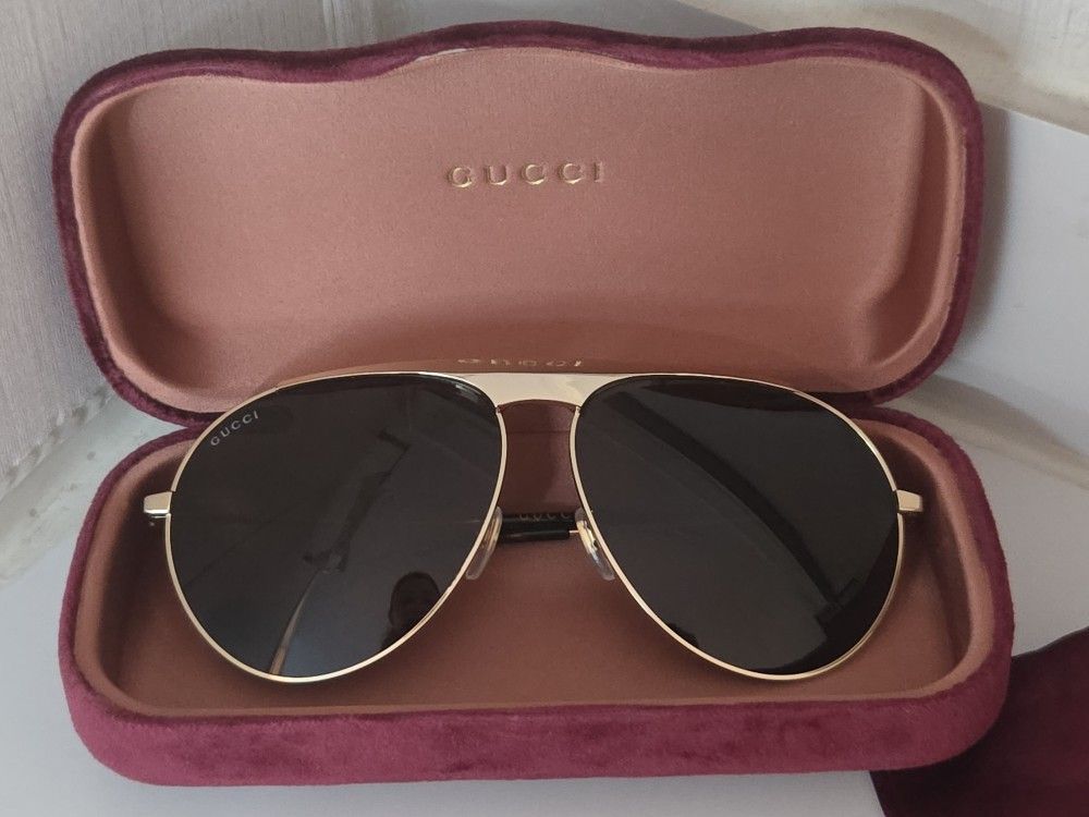 Gucci Glasses Brown