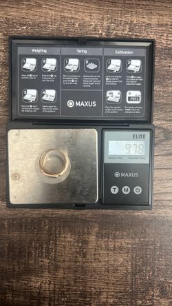 18k Chinese letter ring
