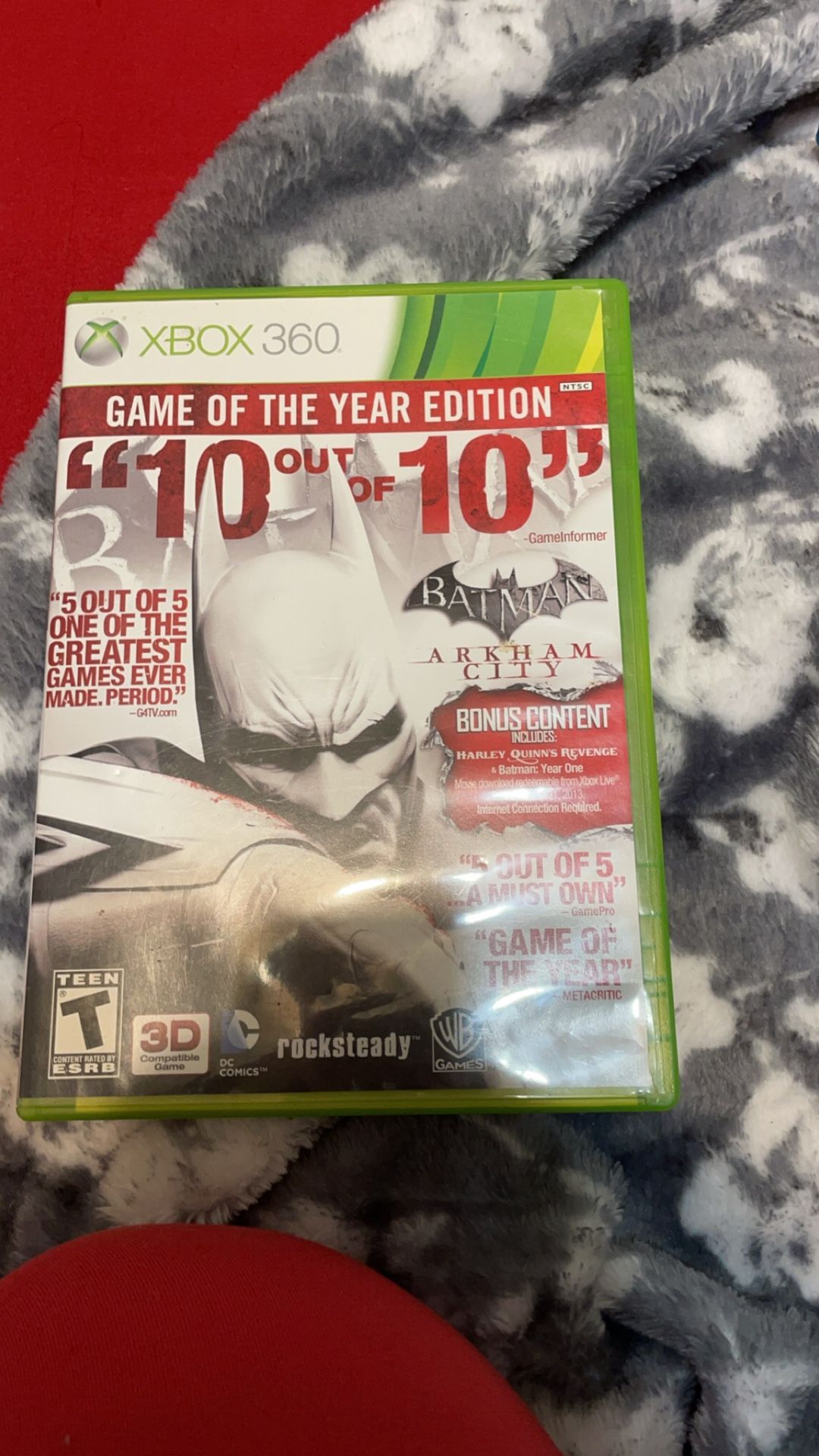 Xbox 360 Batman Game