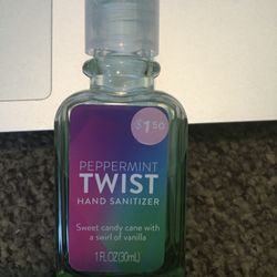Brand new peppermint twist hand sanitizer