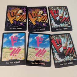 One piece don card lot 