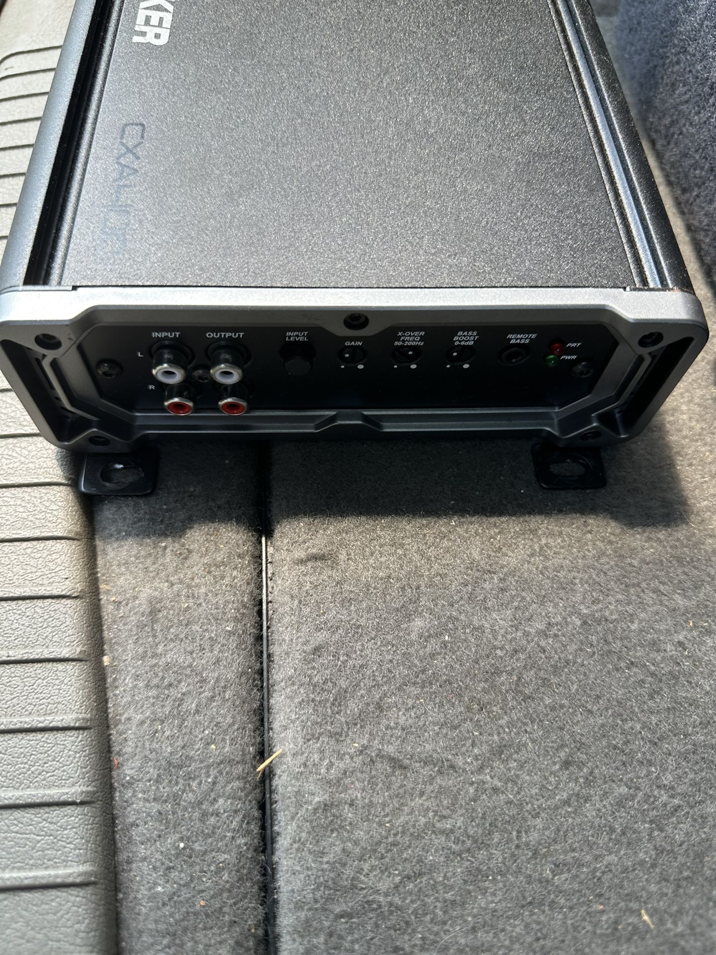 Kicker Amp And 10 Inch Subwoofer