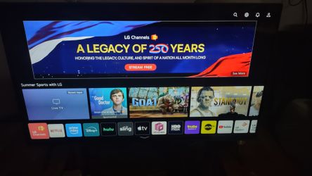 LG 43" 4K UHD Smart TV (43UQ8000AUB) – Great Condition, w/ Remote