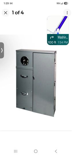 Square D 400 Amp 30 Space Outdoor Ring Type Underground Breaker