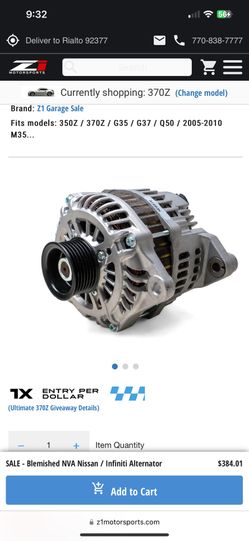 Used VQ Vhr Alternator