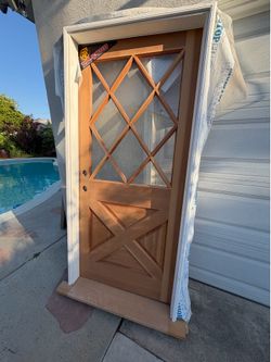 Brand New 36”x80” TM Cobb Unfinished Douglas Fir Entry Door