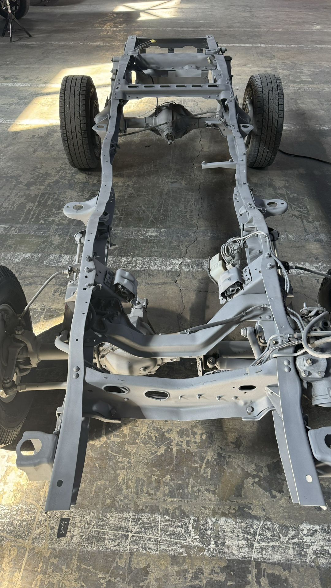 81-91 K5 Blazer Jimmy Chassis Media Blasted & Epoxy Coated