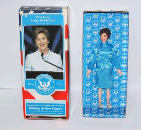 Limited Edition ToyPresidents First Lady Laura Welch Bush  Talking Action Figure 