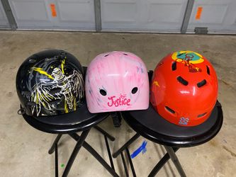 Kids Bike / Skate Helmets – 3 for Sale Jim