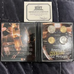 Americas Secret 2002 Mintages COA First Commemorative Mint