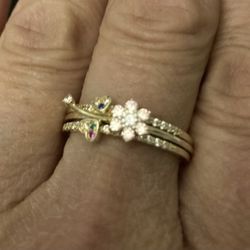 Pink Tourmaline Stack Ring