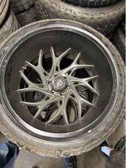 Used 26” fuel off road wheels for Chevy truck