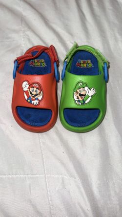 Mario Luigi Toddler Sandals