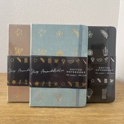 AmandaRachLee Dotted Notebooks