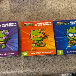 McDonald’s Toys Brand New Hello Kitty TMNT , Tiny tan , Crocs 