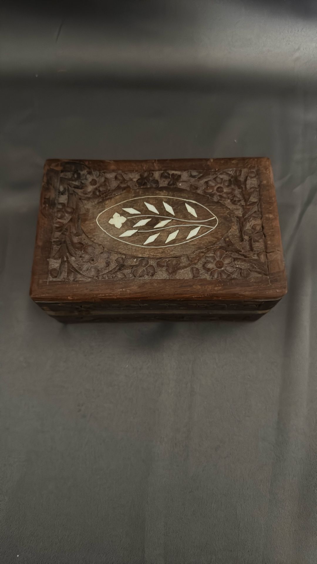 Smaller Wooden Jewelry Box