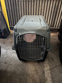 Pet Crate. Good For Travel Too