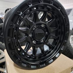 17 KMC 6x139 Black 