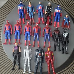 Spider-Man , Iron Man ,Thor  Superman Toys 