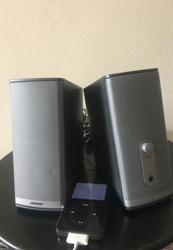 Bose Companion 2 Series II multimedia speaker system and iPod 60 Gb