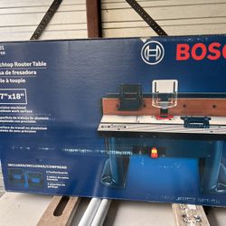 Bosch RA1181 Router Table  -New In Box