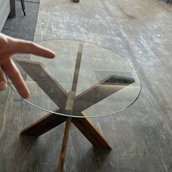 Glass table