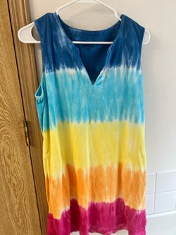 Tank Top /swim coverup Lands End XL