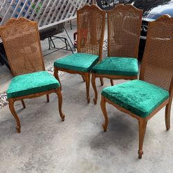 Beautiful Cane Back ChairsRestored By Mark