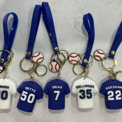 New Los Angeles Dodgers Keychains