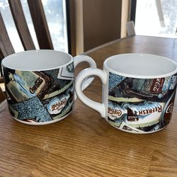 Coke cola coffee cups