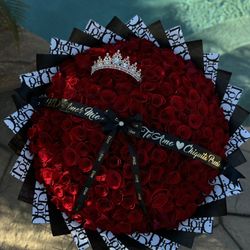 200 Rosas ramo Buchón 