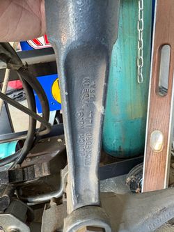 Whitney no 91 punch press