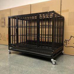 🔵Brand New  dog kennel cage as in Picture.  Please see dimensions in last picture🐕. 