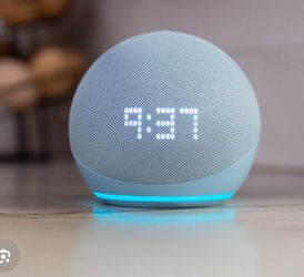 alexa dot 5th generation with clock