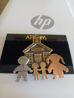 2 Teacher Themed Fashion Pins