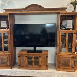 Entertainment Center. Hand Made. 
