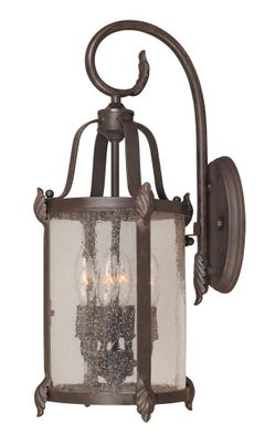 Old Sturbridge Collection 4-Light Bronze Outdoor Wall Lantern (WI169389) by World Imports