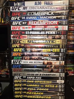 UFC DVD Set