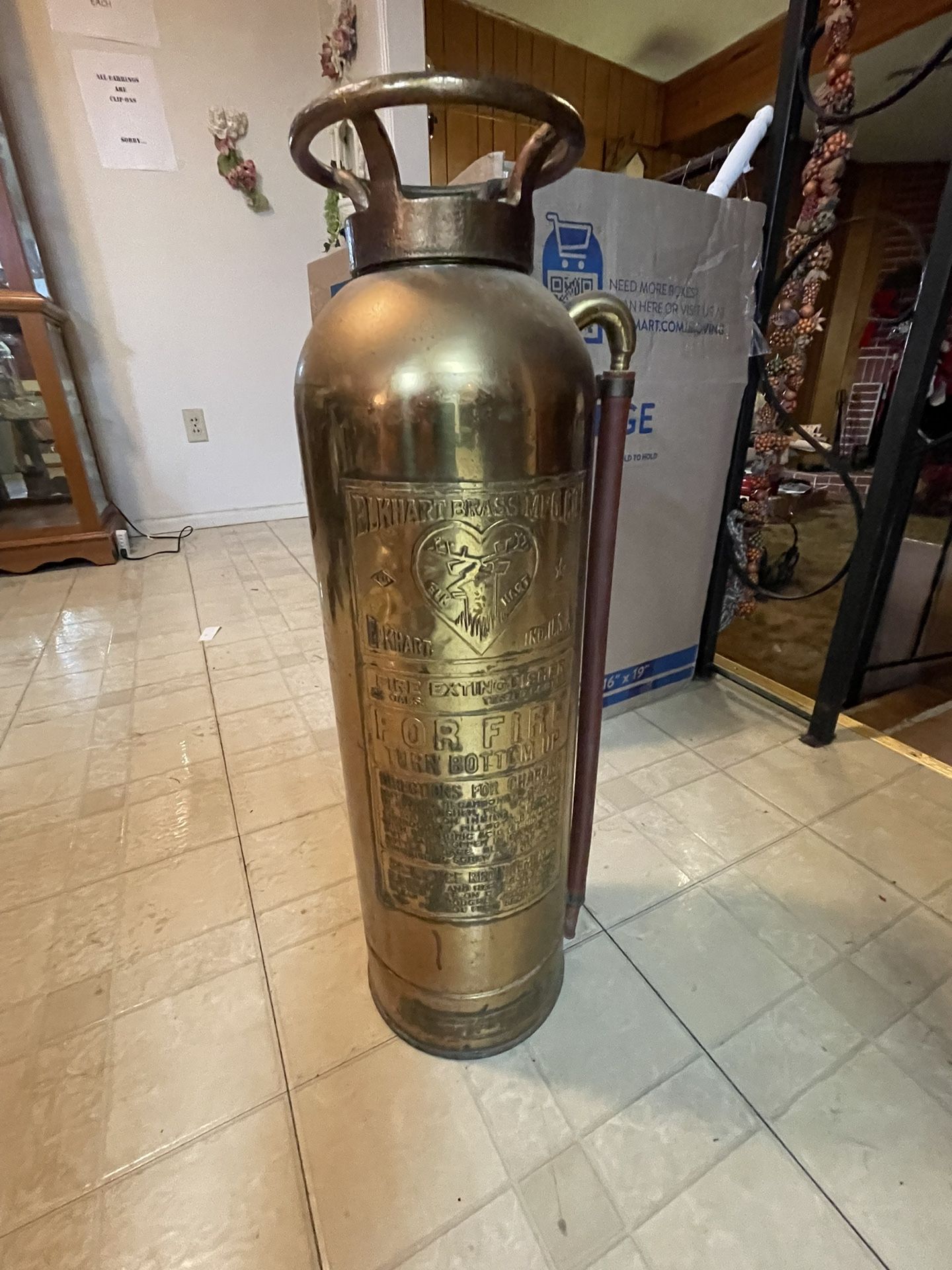 Antique Fire Extinguisher 