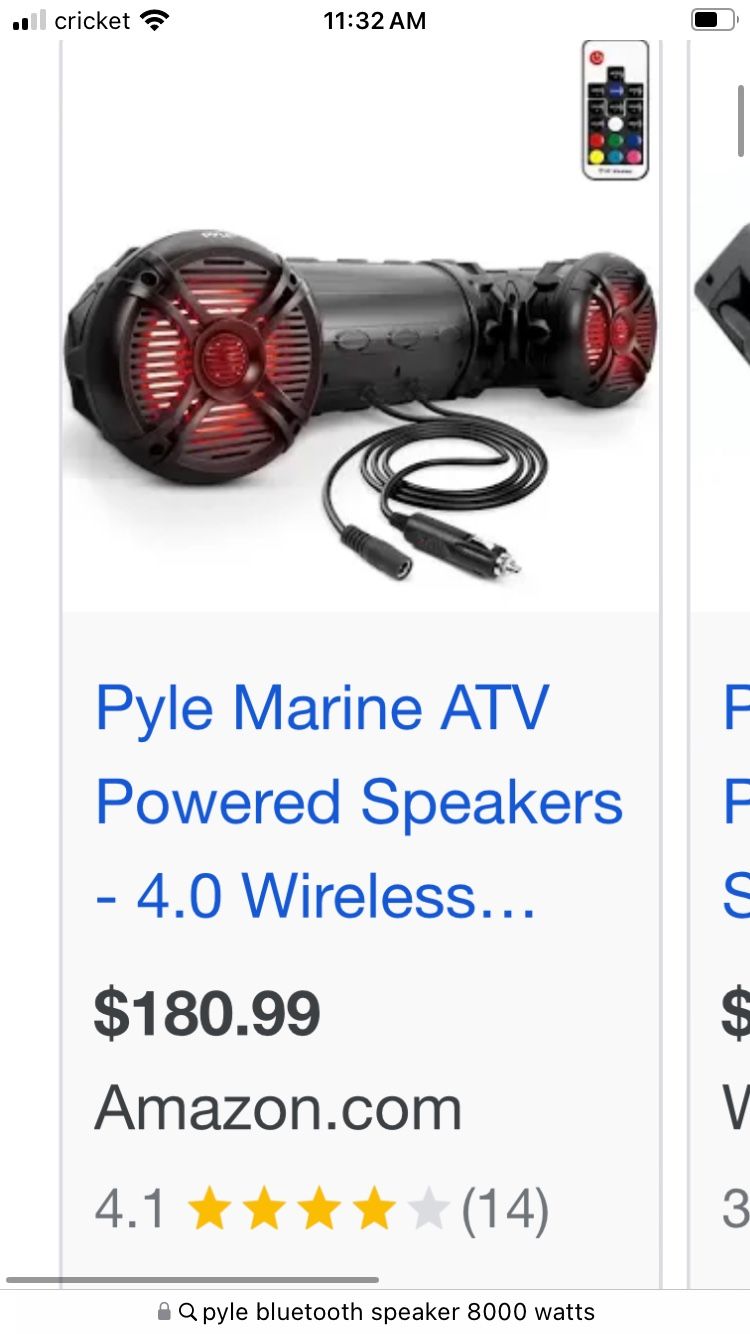 Pyle Bluetooth Speaker 800watts