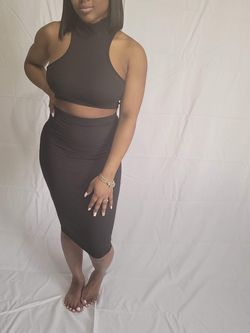 2 Piece Pencil Skirt And Top