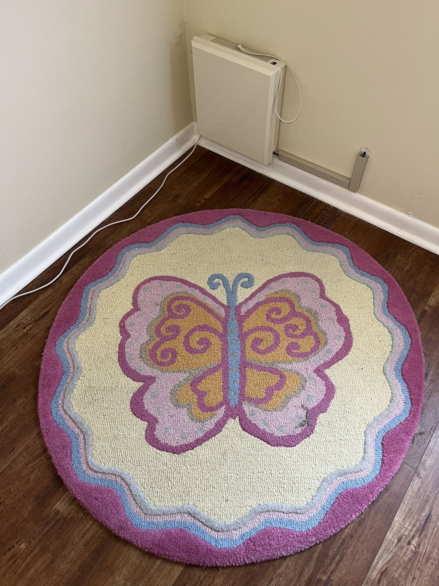 Kids Butterfly Rug