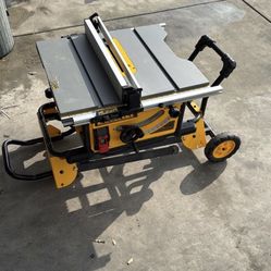 Dewalt 10in Table Saw With Stand 