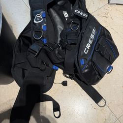 Large Cressi Aquapro Buoyancy Compensator Diving Vest