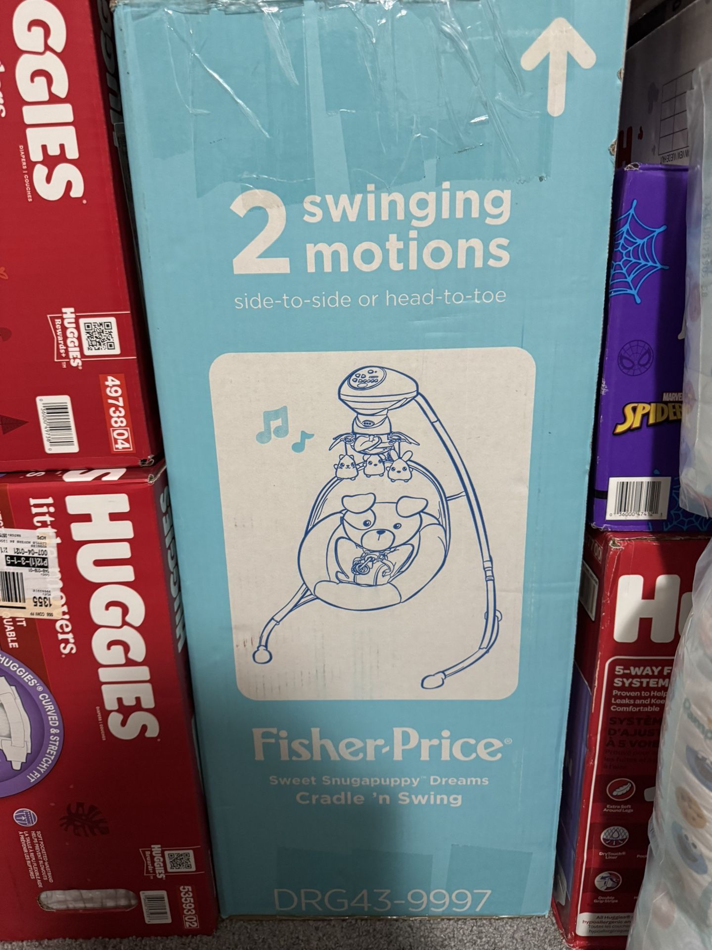 Fisher Price Sweet Snugapuppy Swing