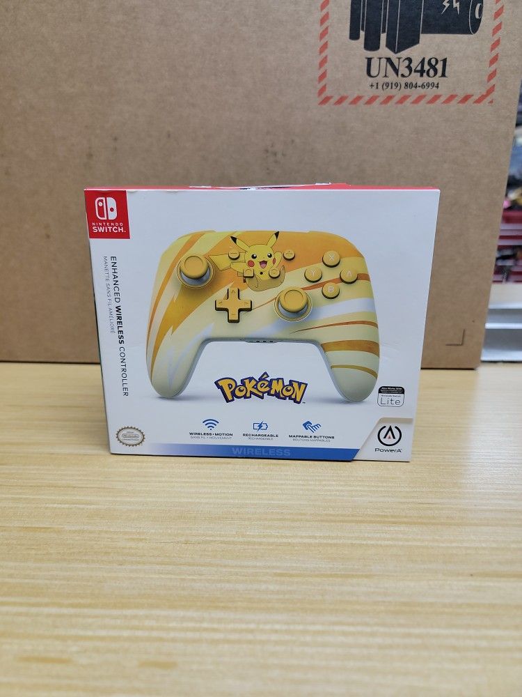 New Sealed Nintendo Switch Wireless Controler Pokemon